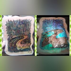 🎨Psalm Watercolor Painting Art🖼